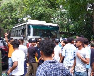 Before PM Modi's Dharamshala, youth protested