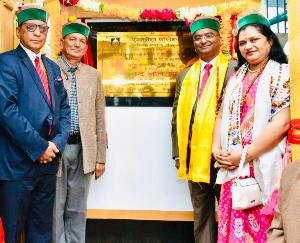 Nand Lal Sharma inaugurated community assets in Kinnaur