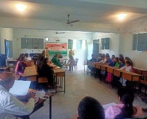 Block level youth parliament competition organized in school