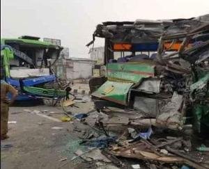  Transport Corporation bus accident victim, 7 injured