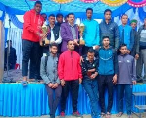 युवाओं को नशे से दूर रखने के उद्देश्य से दो दिवसीय वॉलीबॉल प्रतियोगिता का आयोजन