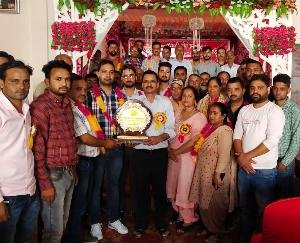 Ashish Katoch got the command of State Electricity Board Employees Unit Kagra