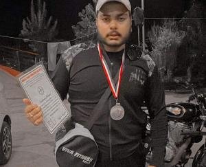 Aman Chauhan captured silver medal