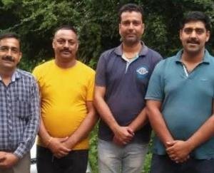 Various Panchayat representatives of Paragpur supported the demand of Zilla Parishad employees