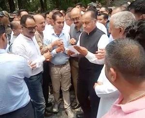 Water guards met Chief Minister and Jal Shakti Minister regarding their demands