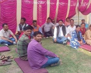  All district-council officers/employees of Rohru block saved the bugle of pan down strike