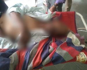 sudden death of a 62-year-old man near the house