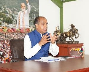 Shimla : Chief Minister Jai Ram addressed the delegation of Bharatiya Mazdoor Sangh