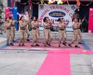 ongoing 10-day NCC annual camp-220 concluded in Navodaya Vidyalaya