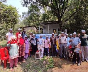 Aam Aadmi Party leaders did public dialogue in Alampur, Jangal and Balrupi: Satish Kumar