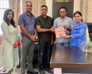 Unveiling of prospectus for the session 2022-23 at Mataur College