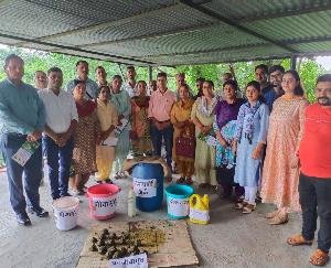 Awareness camp on natural farming in Bhawarna and Panchrukhi development blocks