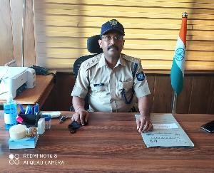 Manoj Kumar took charge of DSP in police station Jawali