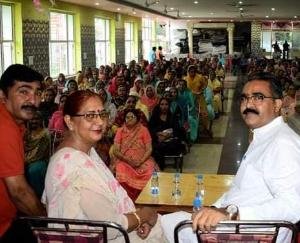 Work for the upliftment and welfare of the society, Mahila Mandal-Bikram Thakur