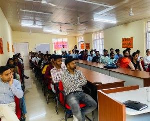 Seminar organized by AVBP on the foundation day of the unit in the college