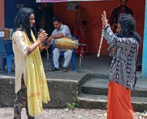 Information about the welfare schemes of the state government through drama