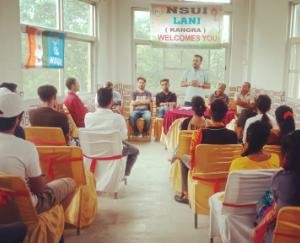 Executive committee of NSUI constituted under the chairmanship of Yukn District President Pankaj