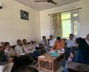 Numberdar Union submitted a memorandum to the Tehsildar regarding its demands