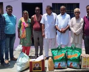 Jan Kalyan Sanstha gave the equivalent of Dham in the marriage of the girl