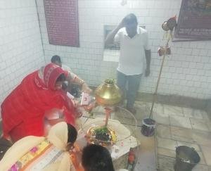 first Monday of the month of Sawan, the crowd of devotees gathered in the Shiva temples