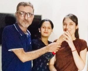 Aanchal Dhiman of Tiyamal became a Chartered Accountant