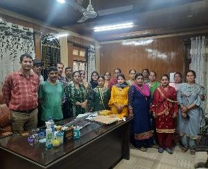 Wall writing training given to women of self help group under Kunihar development block