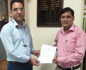 Deputy Education Officer congratulated on successful completion of post graduate diploma