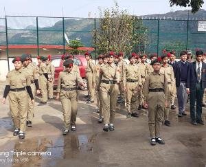 धुन्दन में एनसीसी विंग में ए सर्टिफिकेट परीक्षा आयोजित