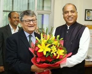 Chief Minister meets Suman Beri, Vice Chairman, NITI Aayog in New Delhi.