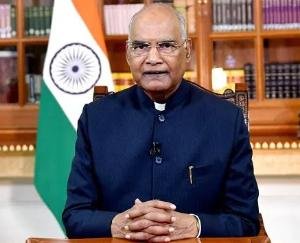 The last day of Ram Nath Kovind's tenure as President will address the nation at 7 pm today.