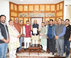 Delegation of apple growers met the Chief Minister