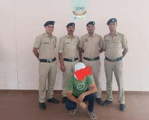 Kullu: Police team recovered 14.86 grams of Chitta from Jalandhar man