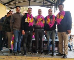 महासंघ जिला सोलन के चुनाव में गगन शर्मा चुनें महासंघ के प्रधान 