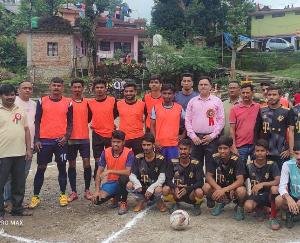  Social worker Shyam Verma inaugurated senior football competition in Minjar fair of Zamanabad