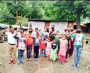 Superintending Engineer of Public Works Department KK Sharma visited the dedication