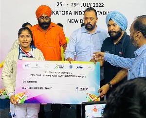Shiksha Baloria brought laurels to the state by getting fifth rank in Khelo India tournament