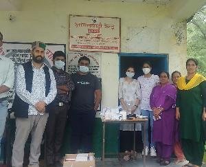 Organized free medical camp in Panchayat Balera