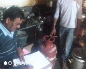 Department inspected hotels, dhabas and vegetable shops