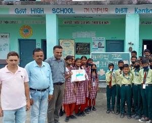 Organizing the Amrit Festival of Independence in Jujpur Vidyalaya