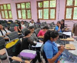 Organized a slogan writing competition under the 'Har Ghar Tiranga Abhiyan'