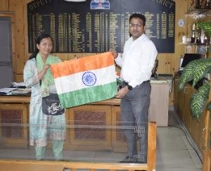 Tricolor-DC will be hoisted in Shinkula mountain range and Bada Bhangal too