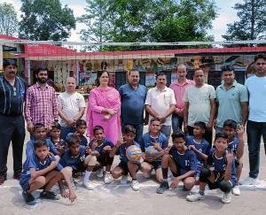 Bir-Bagehra won the title of Volleyball Government