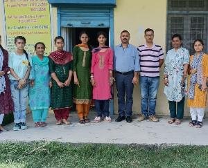 In Government College Dehra, the principal made the students aware