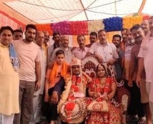 Rada Baba Bharthari Committee Dadasiba got the daughter of poor family married