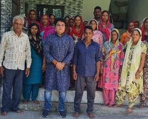 Information given to women working in MNREGA during public relations campaign