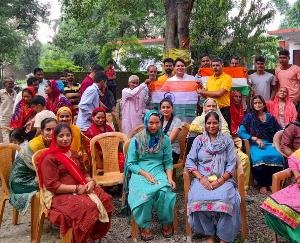 Celebrated Amrit Festival of Independence together with people