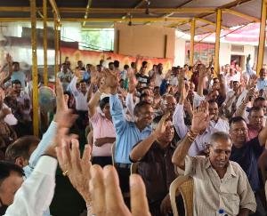 Kajal made election strategy by holding monthly meeting with block Congress workers