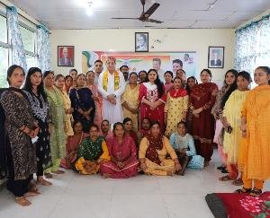 Block Mahila Congress will take development works and public friendly policies from door to door