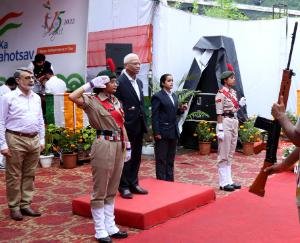  SOLAN : शूलिनी विश्वविद्यालय में धूमधाम से मनाया गया आजादी का अमृत महोत्सव