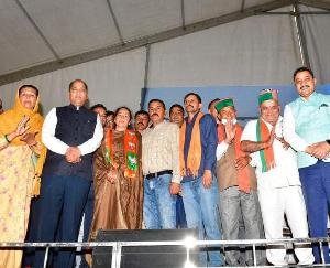 Congress workers from Kusumpti assembly constituency joined BJP